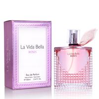 La Vida Bella Roses 3.4 Oz Perfume for Women - Romantic and Luxurious Floral Fragrance | Urban Collection