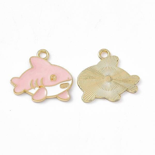 Alloy Enamel Pendants