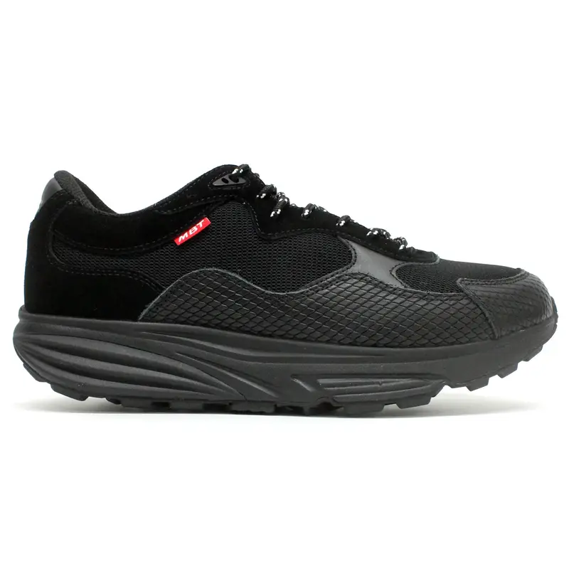 MBT Narita Leather Textile Men's Outdoor Shoes - Black Black - Size:US 9 Men
