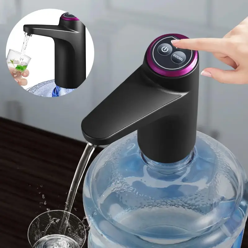 Portable USB Charging Water Dispenser, 5 Gallon Water Jug Pump, Water Dispenser Pump for Drinking Water, Suitable for Home O...