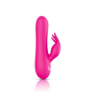 Freyja Mini Triple Ticklers Rabbit Vibe - Hot Pink