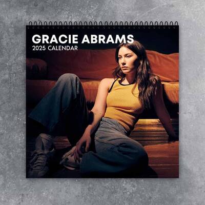 Gra.cie Abrams Calendar 2025 | Celeb 2025 Calendar | The Secret Of Us Hit | Pretty Singer Fan Gift