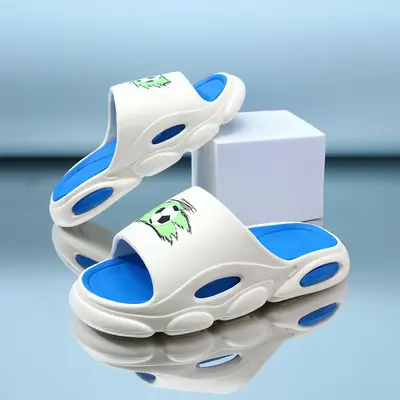 Kids’ Lightweight EVA Slide Sandals – Colorful, Anti-Slip & Quick-Dry for Summer Splash Days