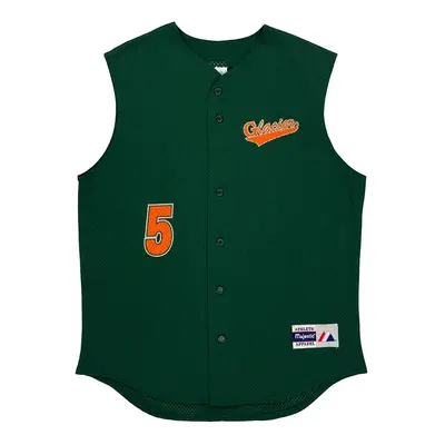 Made In Usa Glacier Majestic Jersey - Medium Green Polyester