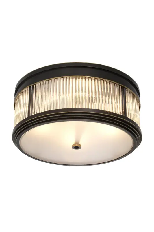 Round Bronze Flush Mount | Eichholtz Rousseau