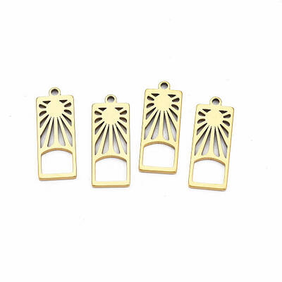 Ion Plating(IP) 201 Stainless Steel Pendants