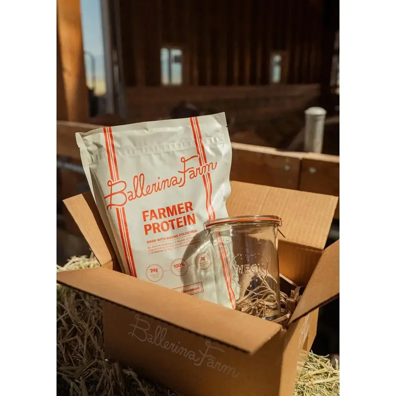 Farmer Protein + Weck Jar Bundle