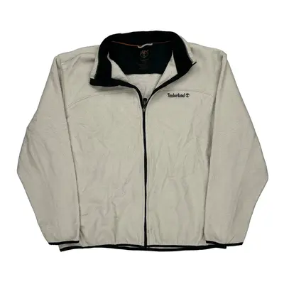 Timberland Fleece Jacket - XL Cream Polyester