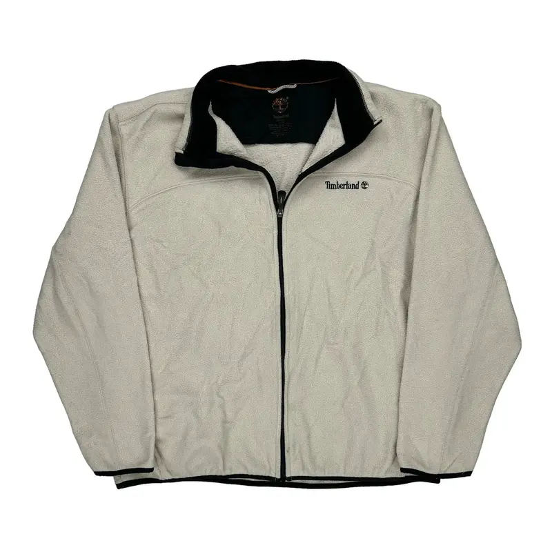 Timberland Fleece Jacket - XL Cream Polyester