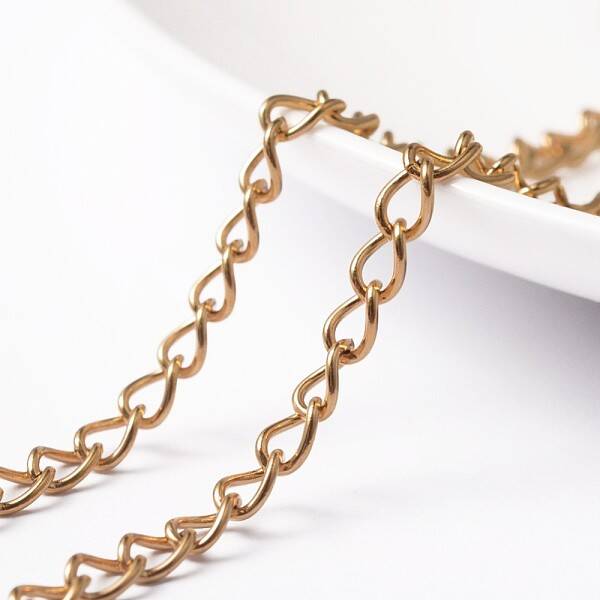 3.28 Feet 304 Stainless Steel Curb Chains
