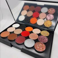 Custom Logo with Chrome, Any 15 shades eyeshadow palette