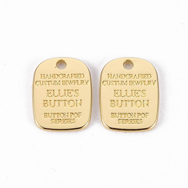 Rack Plating Alloy Charms