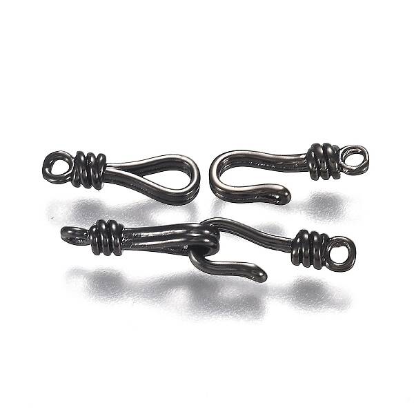 Brass Hook and Eye Clasps