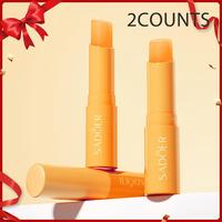 Vitamin C Lip Balm, 2 Counts Long Lasting Moisturizing Lip Balm, Brighten Lip Color & Lighten Lip Texture, Hydrating Lipstick...