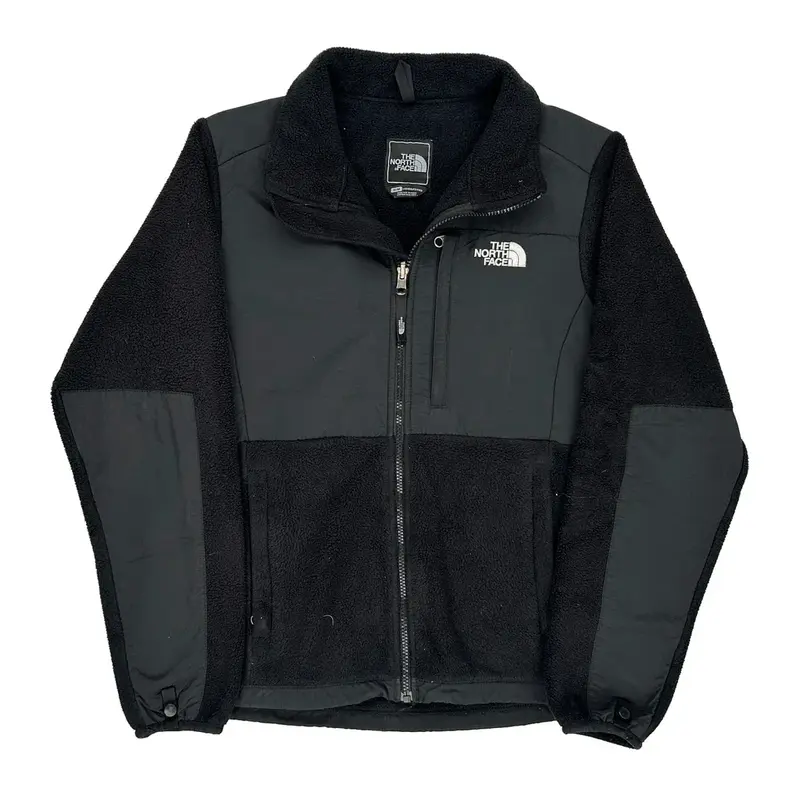 The North Face Fleece Jacket - Medium Black Polyester | Size: medium