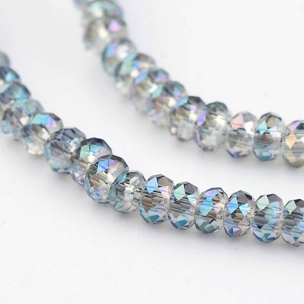 Electroplate Glass Beads Strands