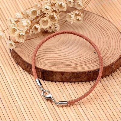 Leather Beading Cord Bracelet Making