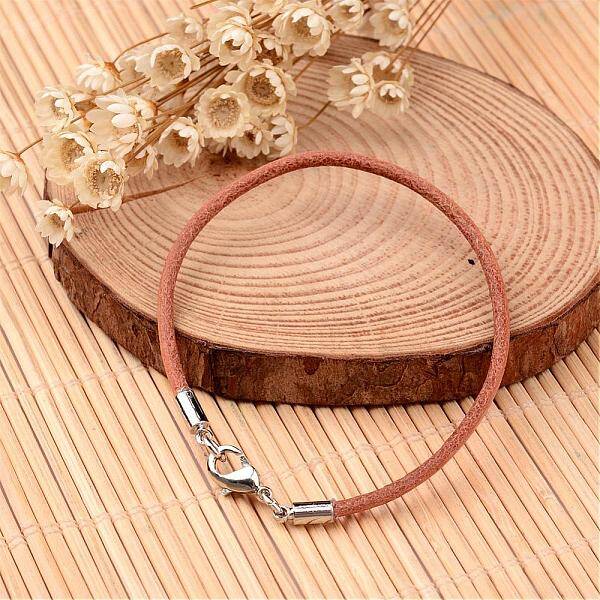 Leather Beading Cord Bracelet Making