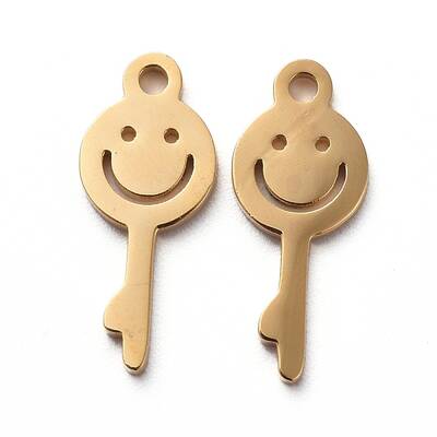 PVD Vacuum Plating 304 Stainless Steel Charms