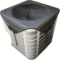 Air Conditioner Outdoor Unit Plastic Cover, 1 Count Durable Air Conditioner Outdoor Unit Cover, Household Dustproof Cover for...