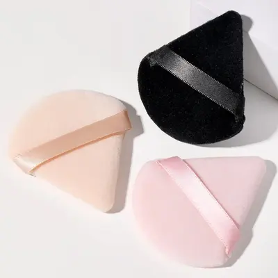 Comfort Skincare Triangle Powder Puff, Soft Makeup Sponge Puff, Dry & Wet Use Makeup Puff for Liquid Foundation, Face & Body ...