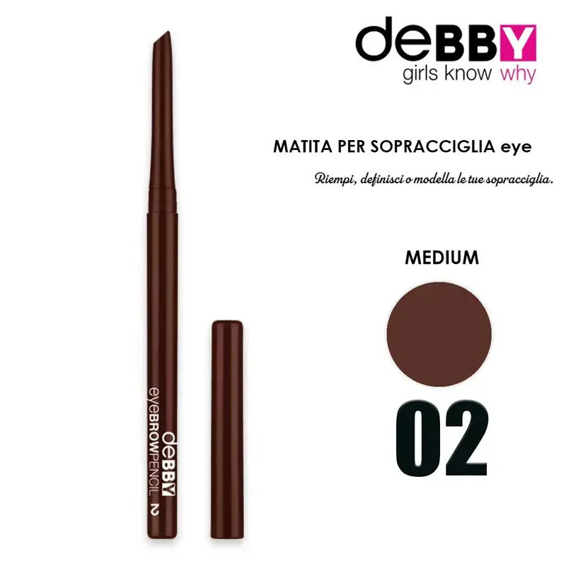 Debby Waterproof eyebrow pencil 2