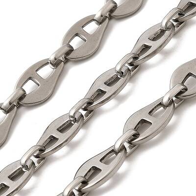 304 Stainless Steel Nuggets Link Chains