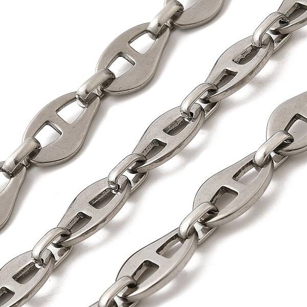 304 Stainless Steel Nuggets Link Chains