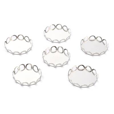 Non-Tarnish 304 Stainless Steel Cabochon Settings