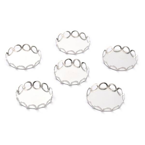 Non-Tarnish 304 Stainless Steel Cabochon Settings