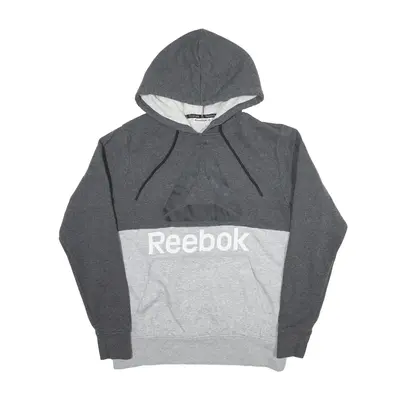 REEBOK 2011 Hoodie Grey Pullover Mens S