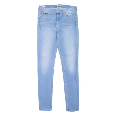 TOMMY JEANS Nora Womens Jeans Blue Slim Skinny Stone Wash W30 L34