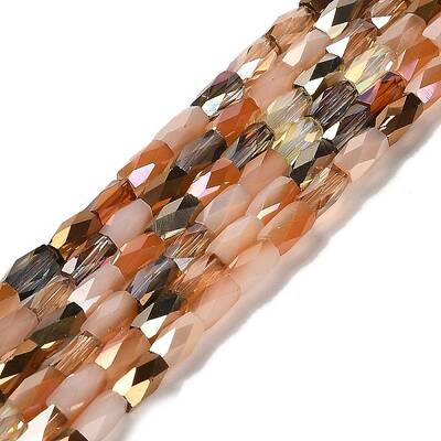 Electroplate Glass Beads Strands