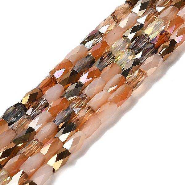 Electroplate Glass Beads Strands