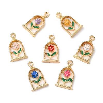 Eco-friendly Alloy Enamel Pendants