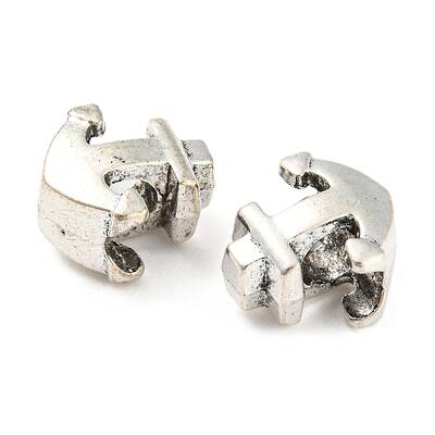 Tibetan Style Alloy European Beads