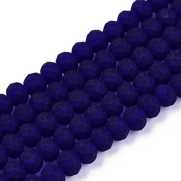 Transparent Glass Beads Strands