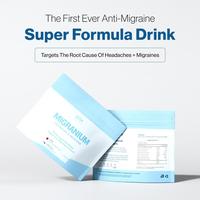 Migranium: The anti-headache powder with magnesium, vitamins & brain-boosting formula. Neurologist-backed dietary supplement ...