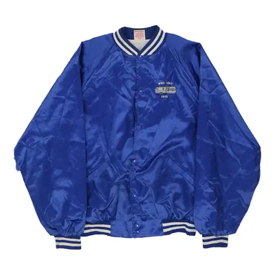 Cardinal Varsity Jacket - 2XL Blue Polyester