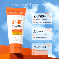 MAYCHEER Super Sunscreen SPF 90, Face High Protection Sweatproof Sunscreen, Face and Body Sunblock Facial Lightweight