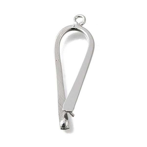 Brass Ice Pick Pinch Bails