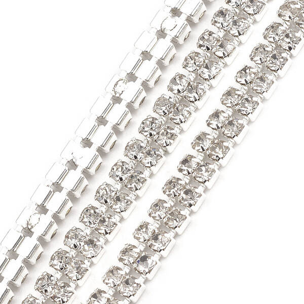 Brass Rhinestone Strass Chains