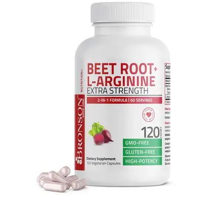 Beet Root + L-Arginine 2000 MG - Dietary Supplement for Fitness and Health - Healthcare