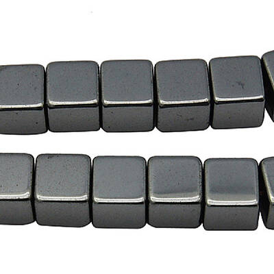 Non-Magnetic Synthetic Hematite Beads Strands