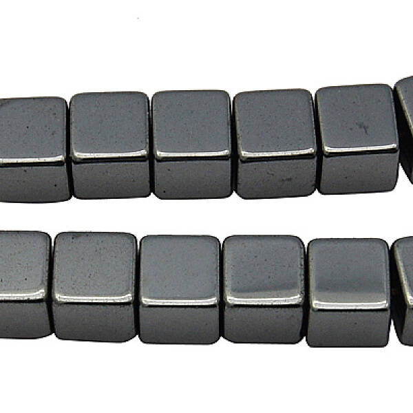 Non-Magnetic Synthetic Hematite Beads Strands