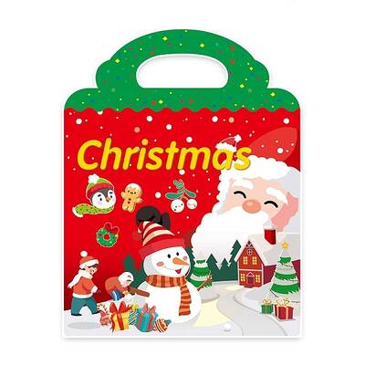 Plastic Reusable Stickers Book for Kids