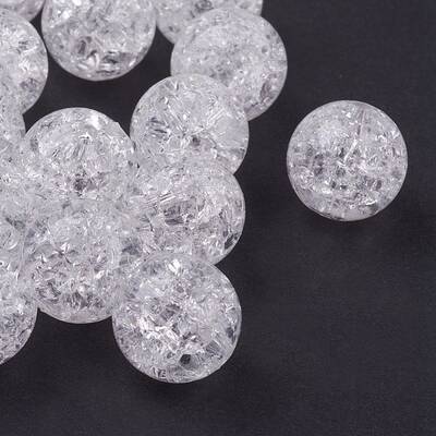 Transparent Acrylic Beads