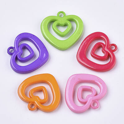 Opaque Acrylic Pendants