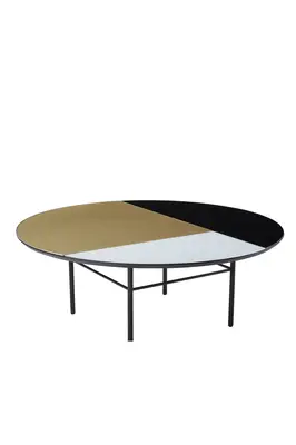 Tri-Color Round Coffee Table | Liang & Eimil Orphenus