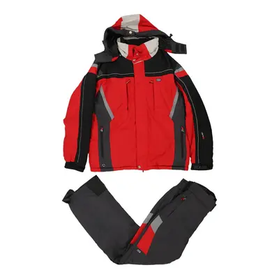 Ast All-In-One Ski Suit - XL Red Polyester